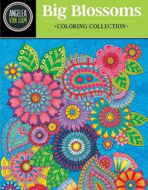 Hello Angel Big Beautiful Blossoms Coloring Collection : Hello Angel - Angelea Van Dam