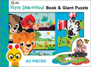 Baby Einstein 1st Look & Find Puzzle Box : 40-Piece Jigsaw Puzzle & Book - Emily Skwish