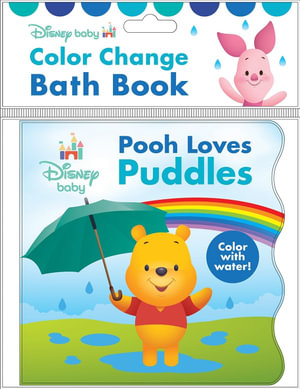 Disney Baby: Pooh Loves Puddles Color Change Bath Book - Pi Kids