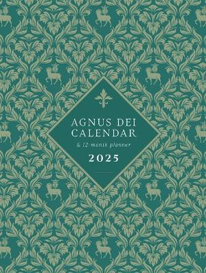 Agnus Dei Calendar & 12-Month Planner 2025 - Tan Books