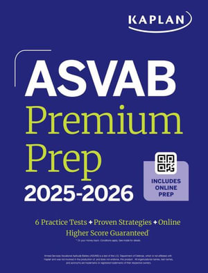 ASVAB Premium Prep 2025-2026 : Kaplan Test Prep - Kaplan Test Prep