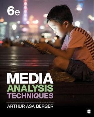 Media Analysis Techniques - Arthur A, Berger