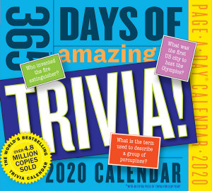 365 Days of Amazing Trivia! - 2020 Page-A-Day Desk Calendar - Workman Calendars