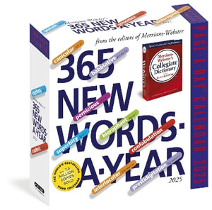 365 New Words-A-Year Page-A-Day  Calendar 2025 : From the Editors of Merriam-Webster - Merriam-Webst Merriam-Webster