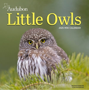 Audubon Little Owls Mini Wall Calendar 2025 : A Year of Fluffy and Round Owls - National Audubon Society