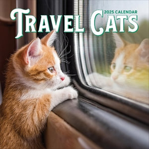 Travel Cats Wall Calendar 2025 - Workman Calendars