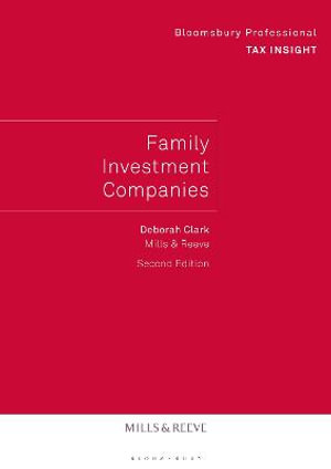 Family Investment Companies - 2nd Edition - Deborah Clark