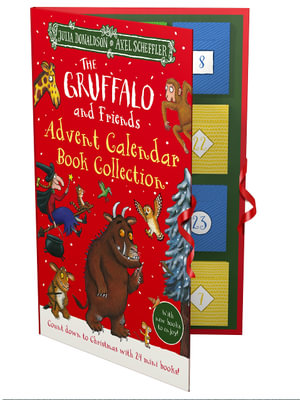 The Gruffalo & Friends - Advent Calendar Book Collection  (2022) : Count down to Christmas with 24 mini books! - Julia Donaldson