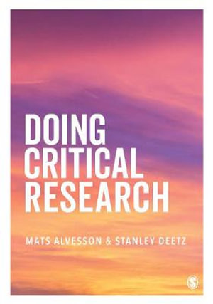 Doing Critical Research - Mats Alvesson