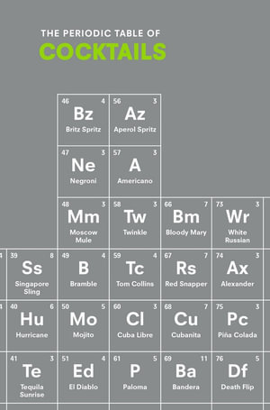 The Periodic Table of COCKTAILS - Emma Stokes