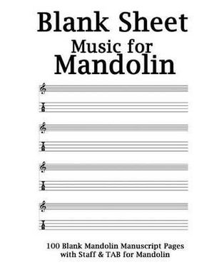 blank mandolin tab