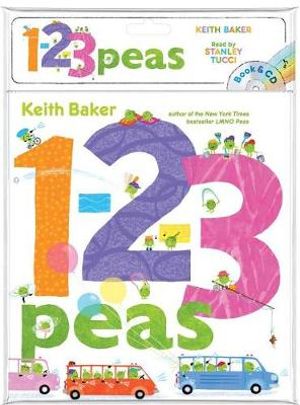 1-2-3 Peas : Book & CD - Keith Baker