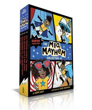 The Mia Mayhem Collection #2 (Boxed Set) : Mia Mayhem Stops Time!; Mia Mayhem vs. the Mighty Robot; Mia Mayhem Gets X-Ray Specs; Mia Mayhem Steals the Show! - Kara West