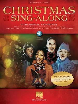 Christmas Sing-Along Book/Online Audio [With Access Code] : Includes Downloadable Audio - Hal Leonard Corp