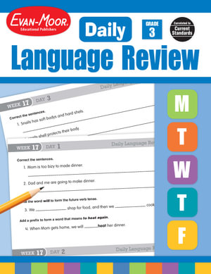 Daily Language Review, Grade 3 Teacher Edition : Daily Language Review - Evan-Moor Educational Publishers