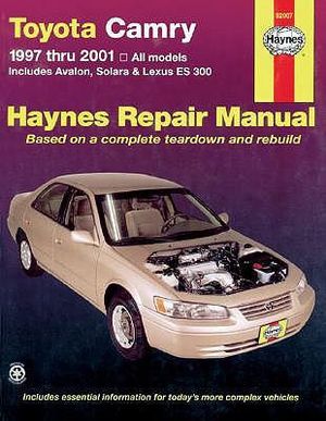 Toyota Camry, Avalon, Solara & Lexus Es 300 1997-01 : Haynes Manuals - J. H. Haynes