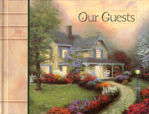 Guest Book : Simpler Times  : Hardcover - Thomas Kinkade