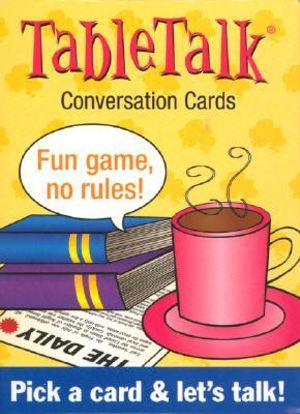 TableTalk Conversation Cards : Pick a card and let's talk! - Inc. U. S. Games Systems