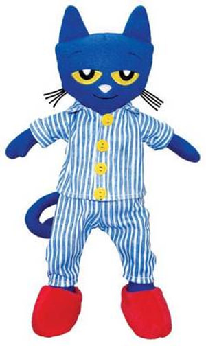 Pete the Cat Bedtime Blues - Soft Toy : 14.5-inch Plush Toy - James Dean