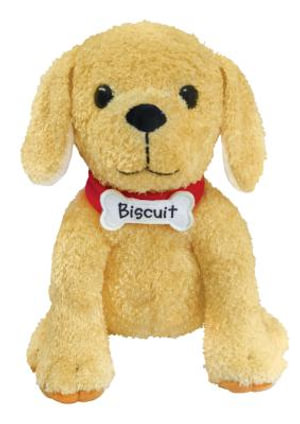 Biscuit - Soft Toy : 10-Inch Plush Toy - Alyssa Satin Capucilli