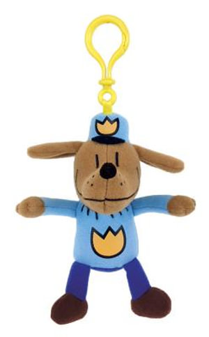 Dog Man Backpack Pull - Soft Toy : 6-Inch Plush Toy - Dav Pilkey