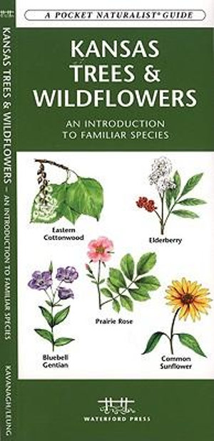 Kansas Trees & Wildflowers : A Folding Pocket Guide to Familiar Species - James Kavanagh