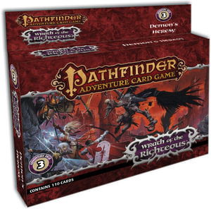 Pathfinder Adventure Card Game: Demon's Heresy - Adventure Deck : Wrath of the Righteous 3 of 6 - Mike Selinker