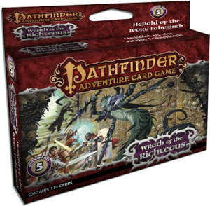 Pathfinder Adventure Card Game: Herald of The Ivory Labyrinth : Wrath of The Righteous Adventure Deck 5 - Mike Selinker