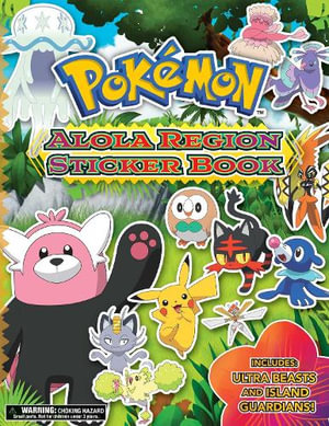 Pokemon Alola Region Sticker Book - The Pokemon Company International