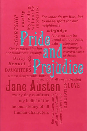 Pride and Prejudice : Word Cloud Classics - Jane Austen