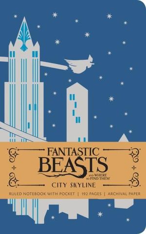 Fantastic Beasts and Where to Find Them : City Skyline Hardcover Ruled Pocket Journal -  Insight Editions