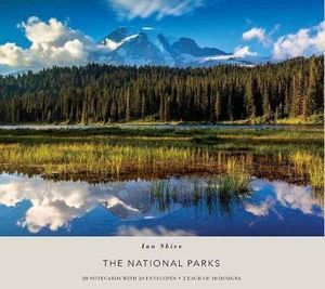 The National Parks : Blank Boxed Notecards : 20 notecards with 20 envelopes - 2 of each 10 designs - Ian Shive