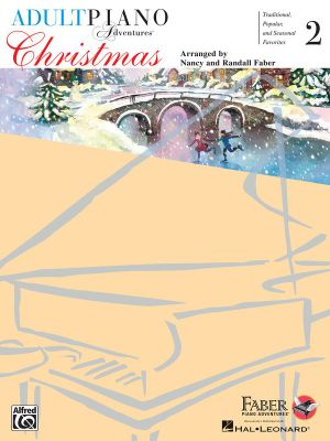 Adult Piano Adventures Christmas - Book 2 Book/Online Audio - Nancy Faber