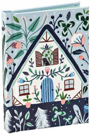 Black Cat Cottage Mini Notebook : Hardcover - FLORA WAYCOTT