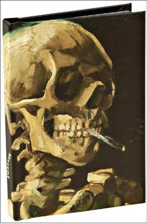 Head of a Skeleton with a Burning Cigarette by Vincent Van Gogh, Skull Mini Notebook : Mini Notebooks - Vincent Van Gogh