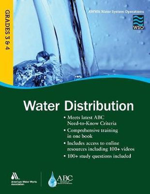 WSO Water Distribution, Grades 3 & 4 : AWWA's Water System Operations - American Water Works Association