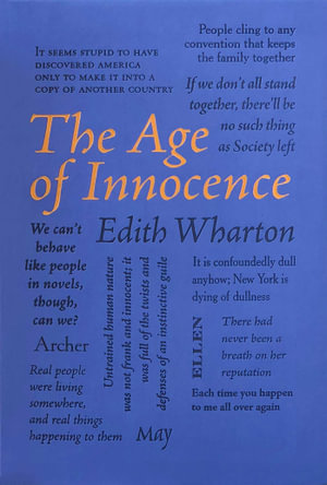 The Age of Innocence : Word Cloud Classics - Edith Wharton