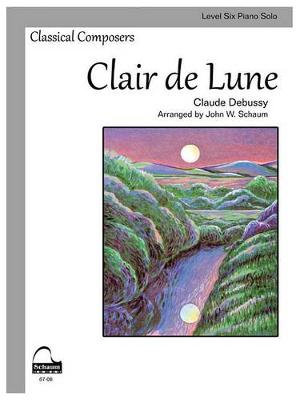 Clair De Lune : Transposed to Key of C Major, Sheet - Claude Debussy