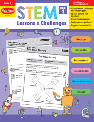 Stem Lessons and Challenges, Grade 1 Teacher Resource : Stem Lessons and Challenges - Evan-Moor Educational Publishers