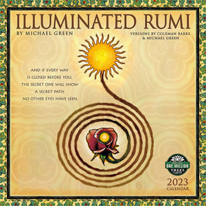 Illuminated Rumi - 2023 Wall Calendar - Amber Lotus