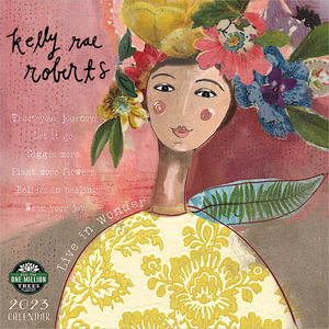 Kelly Rae Roberts - 2023 Wall Calendar - Amber Lotus