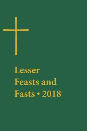 Lesser Feasts and Fasts 2018 - The Domestic and Foreign Missionary Soci