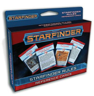 Starfinder Rules Reference Cards Deck - Paizo Staff