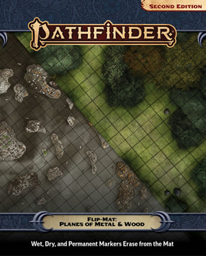 Pathfinder Flip-Mat: Planes of Metal and Wood : 2nd Edition - Jason Engle