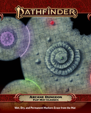 Pathfinder Flip-Mat Classics: Arcane Dungeon - Paizo Publishing