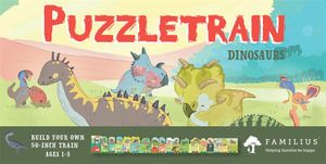 Puzzletrain: Dinosaurs Floor Puzzle : 26-Piece Jigsaw Puzzle - Christopher Robbins