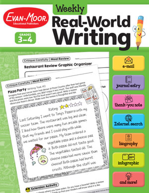 Weekly Real-World Writing, Grade 3 - 4 Teacher Resource : Weekly Real-World Writing - Evan-Moor Educational Publishers