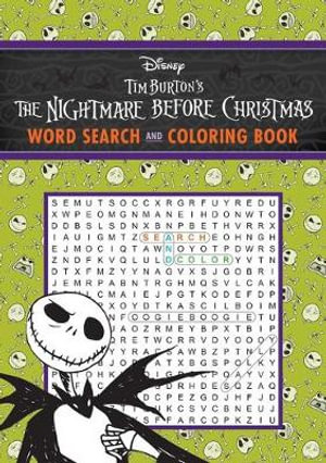 The Nightmare Before Christmas Word Search and Coloring Book : Coloring Book & Word Search - Thunder Bay Press 