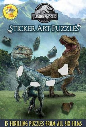 Jurassic World Sticker Art Puzzles : Sticker Art Puzzles - Thunder Bay Press 