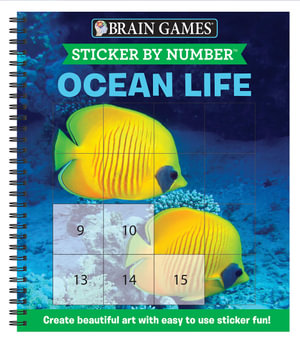 Ocean Life (Square Stickers) : Create Beautiful Art with Easy to Use Sticker Fun! - Publications International Ltd